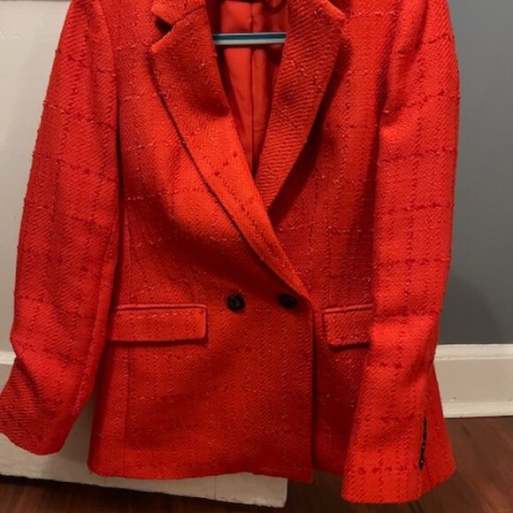 Ann Tylor The Petite Tweed Double Breasted Blazer New Without Tags Petite 0 - Picture 5 of 5